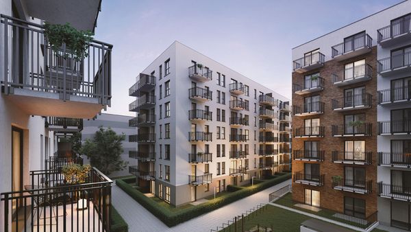 Rzut Murapol Osiedle Agosto - Mieszkanie na sprzedaż, Łódź, Śródmieście, 727919  PLN