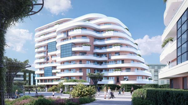 Rzut Wiślane Tarasy 2.0 - Mieszkanie na sprzedaż, Kraków, Grzegórzki, 1759392  PLN