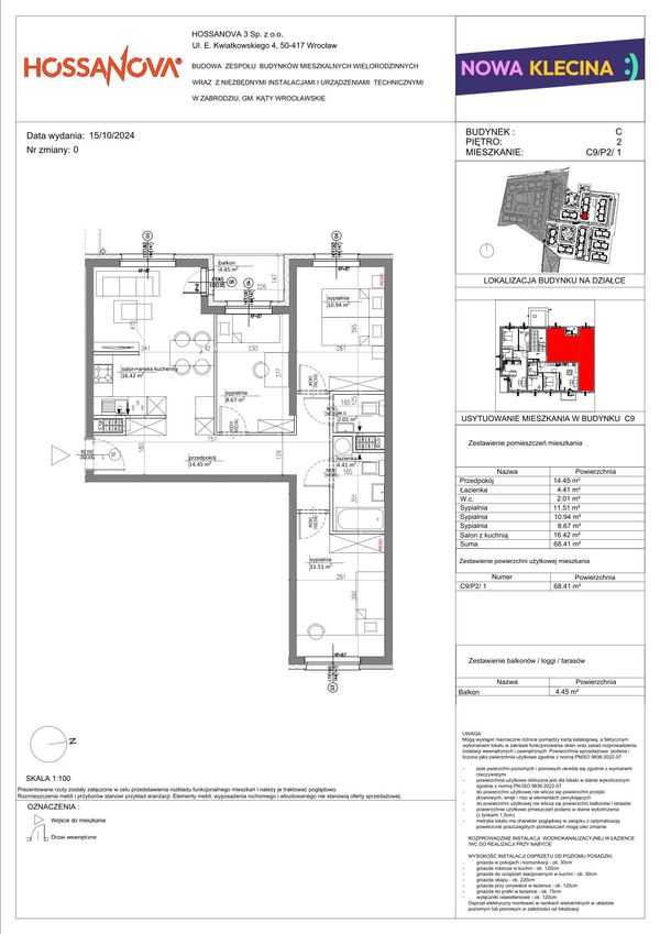 Rzut Nowa Klecina - C9-P2-1