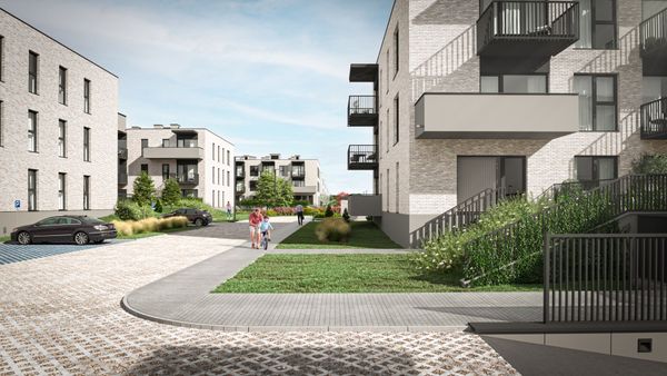 Rzut Miasteczko Brzeziny II - Mieszkanie na sprzedaż, Warszawa, Białołęka