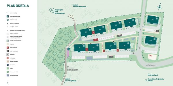 Rzut Wzgórze Markowca - Mieszkanie na sprzedaż, inne, Janowo, 948476  PLN
