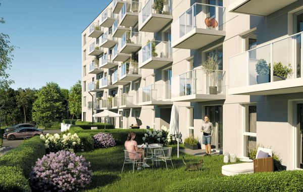 Rzut Foresteria etap D - Mieszkanie na sprzedaż, Gdynia, Wielki Kack