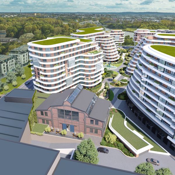 Rzut Wiślane Tarasy 2.0 - Mieszkanie na sprzedaż, Kraków, Grzegórzki, 1445049  PLN