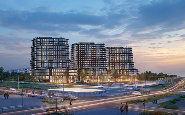 Rzut Sky Trust etap II - Mieszkanie na sprzedaż, Kielce, Centrum, 494834  PLN