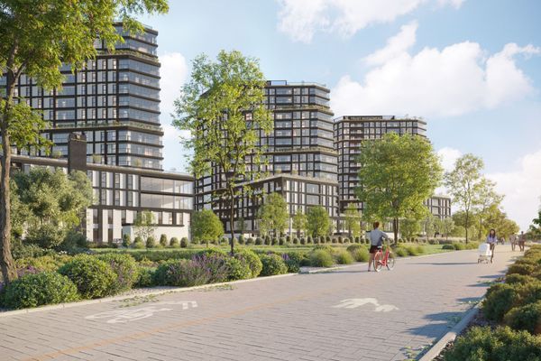Rzut Sky Trust etap II - Mieszkanie na sprzedaż, Kielce, Centrum, 395558  PLN