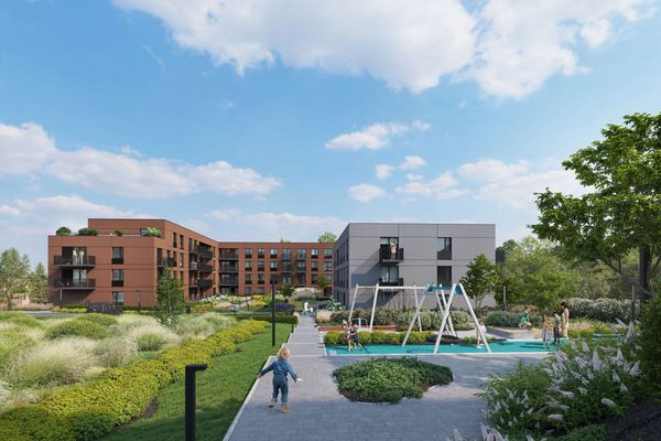 Rzut Mieszkaj w mieście - Załęska od Nowa - Mieszkanie na sprzedaż, Katowice, Brynów, 564000  PLN