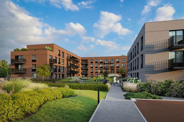 Rzut Mieszkaj w mieście - Załęska od Nowa - Mieszkanie na sprzedaż, Katowice, Brynów, 665000  PLN