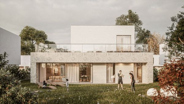 Rzut Nowe Piekary - Dom na sprzedaż, Piekary Śląskie, Os. Wieczorka I