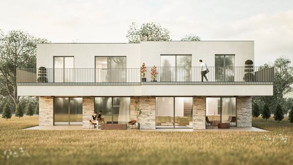 Rzut Nowe Piekary - Dom na sprzedaż, Piekary Śląskie, Os. Wieczorka I