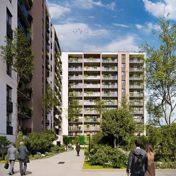 Rzut Piekarska Park - Mieszkanie na sprzedaż, Łódź, Bałuty, 839209  PLN