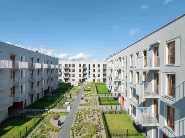 Rzut Mieszkaj w Mieście – Ogrody Glogera - Mieszkanie na sprzedaż, Kraków, Prądnik Biały, 1030000  PLN