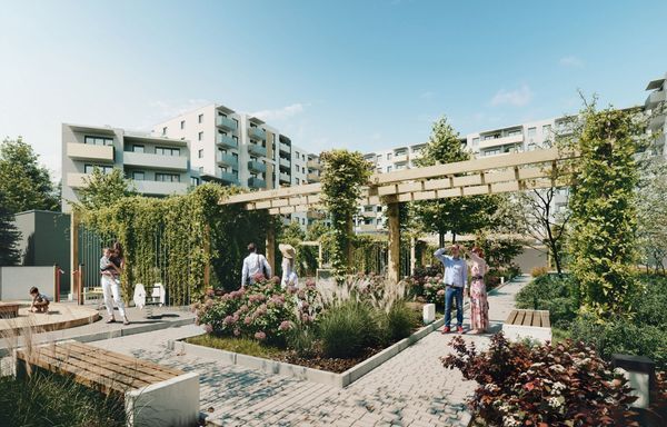 Rzut Południk 17 II - Mieszkanie na sprzedaż, Wrocław, Krzyki, 601297  PLN