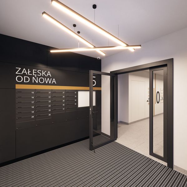Rzut Mieszkaj w mieście - Załęska od Nowa - Mieszkanie na sprzedaż, Katowice, Brynów, 474000  PLN