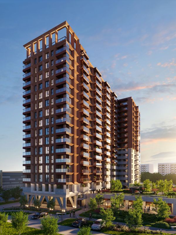 Rzut SkyPoint - Mieszkanie na sprzedaż, Gdańsk, Oliwa