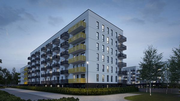 Rzut Murapol Primo - Mieszkanie na sprzedaż, Lublin, Ponikwoda, 649518  PLN