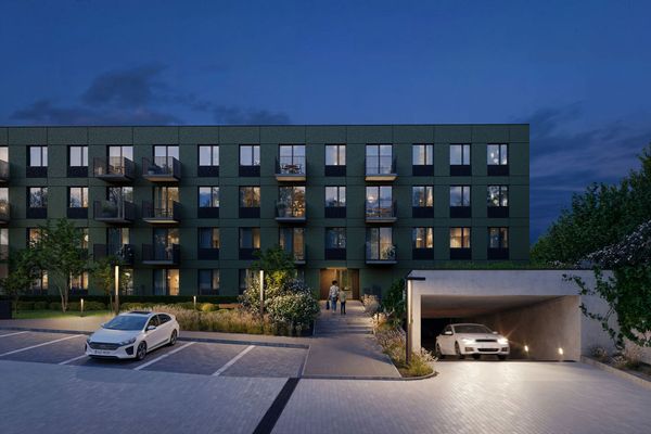 Rzut Mieszkaj w mieście - Załęska od Nowa - Mieszkanie na sprzedaż, Katowice, Brynów, 687000  PLN
