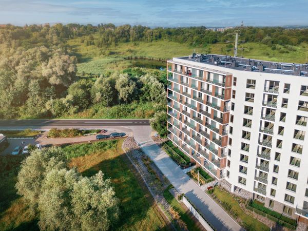 Rzut Mieszkaj w Mieście – Przy Bonarce - Mieszkanie na sprzedaż, Kraków, Podgórze Duchackie, 1049000  PLN