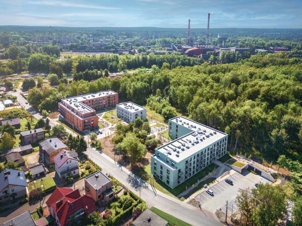 Rzut Mieszkaj w mieście - Załęska od Nowa - Mieszkanie na sprzedaż, Katowice, Brynów, 399000  PLN