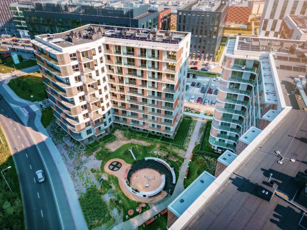 Rzut Mieszkaj w Mieście – Przy Bonarce - Mieszkanie na sprzedaż, Kraków, Podgórze Duchackie, 750000  PLN