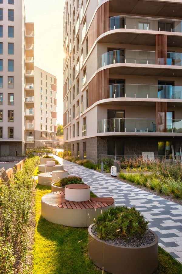 Rzut Mieszkaj w Mieście – Przy Bonarce - Mieszkanie na sprzedaż, Kraków, Podgórze Duchackie, 990000  PLN