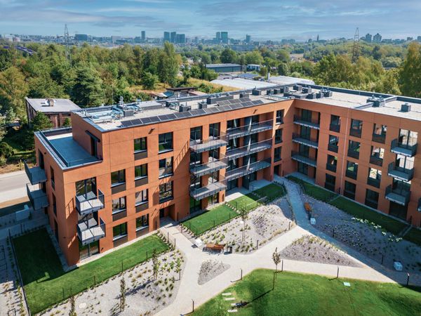 Rzut Mieszkaj w mieście - Załęska od Nowa - Mieszkanie na sprzedaż, Katowice, Brynów, 492000  PLN