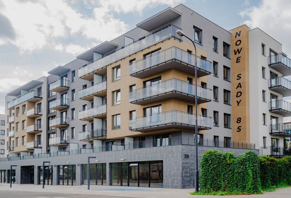 Rzut Nowe Sady 85 - Mieszkanie na sprzedaż, Łódź, Polesie, 579420  PLN