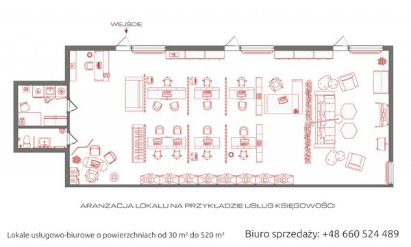 Rzut Lokalne Rewiry - Komercyjne lokal na sprzedaż, inne, 621000  PLN