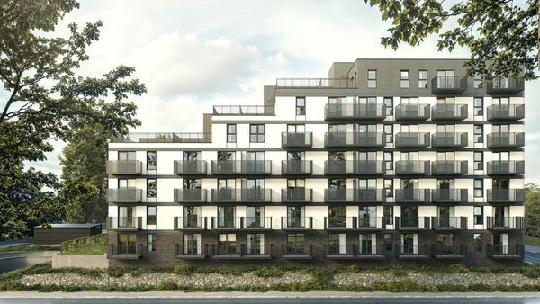 Rzut Murapol Stoczniova - Mieszkanie na sprzedaż, Gdańsk, Młyniska, 894713  PLN