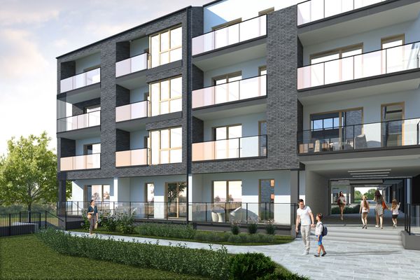 Rzut Brick House - Mieszkanie na sprzedaż, Koszalin, Śródmieście, 350000  PLN