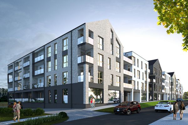 Rzut Brick House - Mieszkanie na sprzedaż, Koszalin, Śródmieście, 450000  PLN