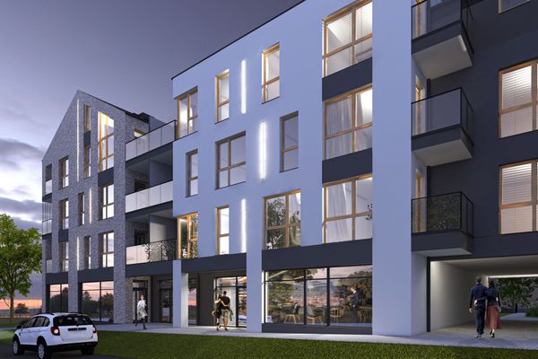 Rzut Brick House - Mieszkanie na sprzedaż, Koszalin, Śródmieście, 390000  PLN