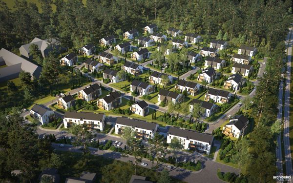 Rzut Osiedle Zielona Podkowa - Mieszkanie na sprzedaż, inne, 509558  PLN