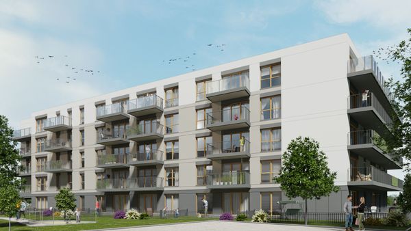 Rzut ulica Staszica budynek A - Mieszkanie na sprzedaż, inne
