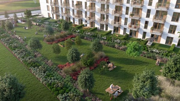 Rzut Miasteczko Julianów - Mieszkanie na sprzedaż, inne, 760330  PLN