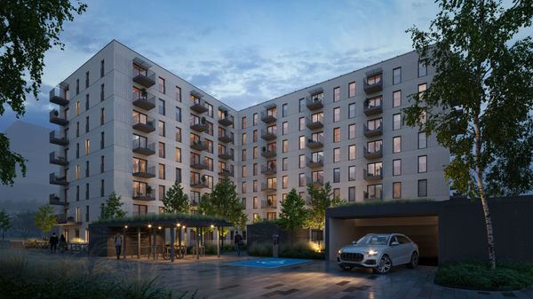 Rzut Bulwar Północny Budynek D - etap I - Mieszkanie na sprzedaż, Wrocław, Śródmieście, 728121  PLN