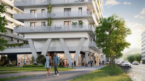 Rzut Osiedle Mikato - Mieszkanie na sprzedaż, Katowice, Śródmieście