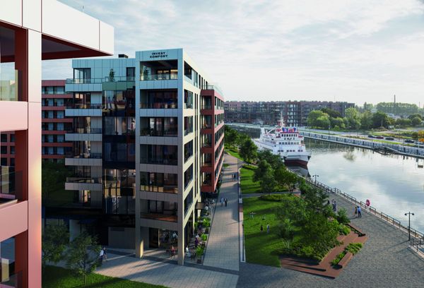 Rzut Brabank - Mieszkanie na sprzedaż, Gdańsk, Śródmieście