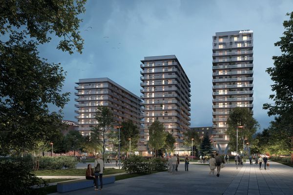 Rzut Osiedle Mikato - Mieszkanie na sprzedaż, Katowice, Śródmieście