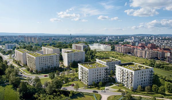 Rzut Przystanek Prądnik  - Mieszkanie na sprzedaż, Kraków, Prądnik Biały, 544680  PLN