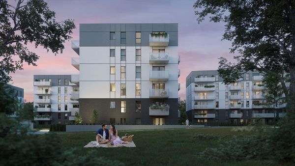 Rzut Murapol Osiedle Szafirove - Mieszkanie na sprzedaż, Gliwice, Stare Gliwice, 448788  PLN