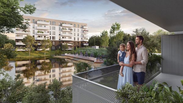 Rzut Murapol Osiedle Szafirove - Mieszkanie na sprzedaż, Gliwice, Stare Gliwice, 448788  PLN