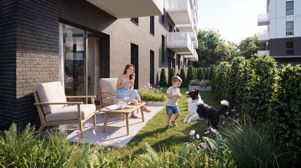 Rzut Murapol Osiedle Szafirove - Mieszkanie na sprzedaż, Gliwice, Stare Gliwice, 448788  PLN