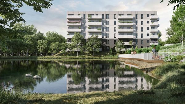 Rzut Murapol Osiedle Szafirove - Mieszkanie na sprzedaż, Gliwice, Stare Gliwice, 448788  PLN