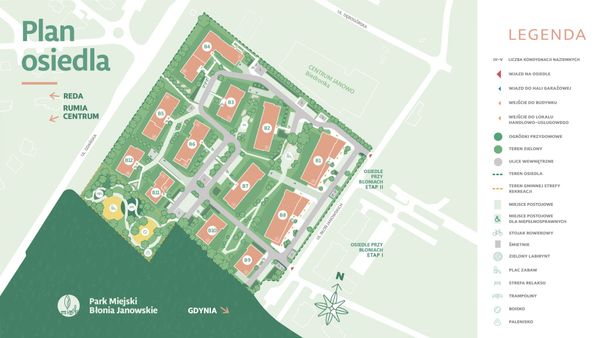 Rzut Osiedle przy Błoniach 3 - Mieszkanie na sprzedaż, inne, 537523  PLN