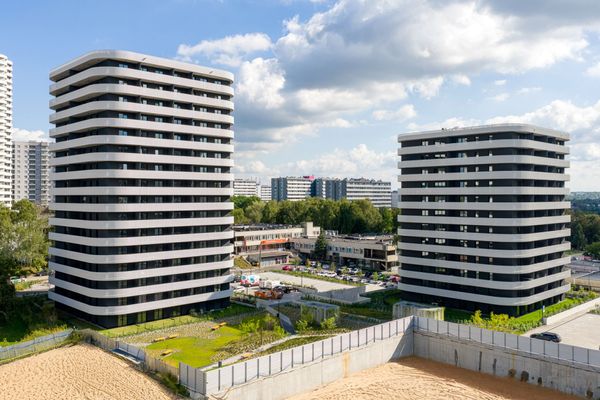Rzut Mieszkaj w Mieście - Na Tysiącleciu - Mieszkanie na sprzedaż, Katowice, Os. Tysiąclecia, 1630000  PLN