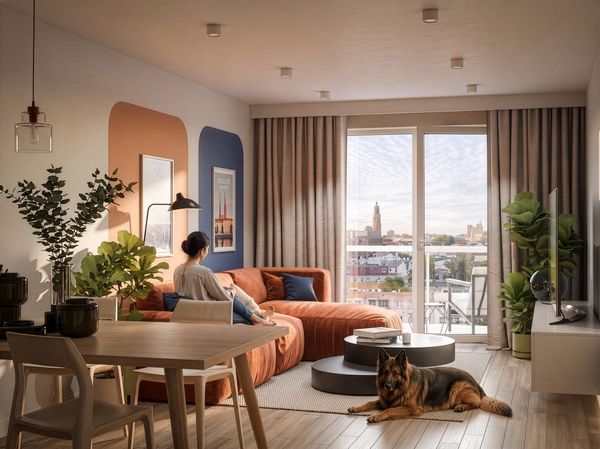 Rzut Trzemeska Prime Residence - Mieszkanie na sprzedaż, Wrocław, Stare Miasto
