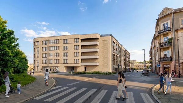 Rzut Nadwiślańska 23 - Mieszkanie na sprzedaż, Kraków, Podgórze