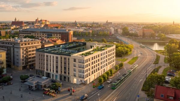 Rzut Nadwiślańska 23 - Mieszkanie na sprzedaż, Kraków, Podgórze