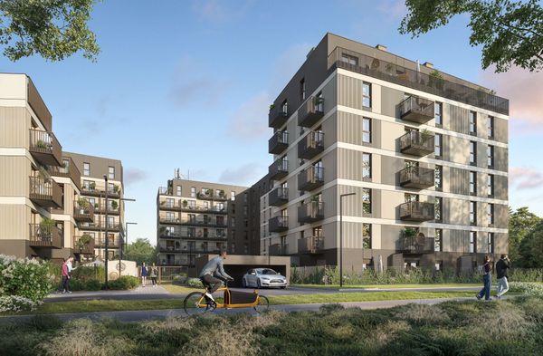 Rzut Ogrody Nałkowskiej - Mieszkanie na sprzedaż, Poznań, Jeżyce, 747570  PLN