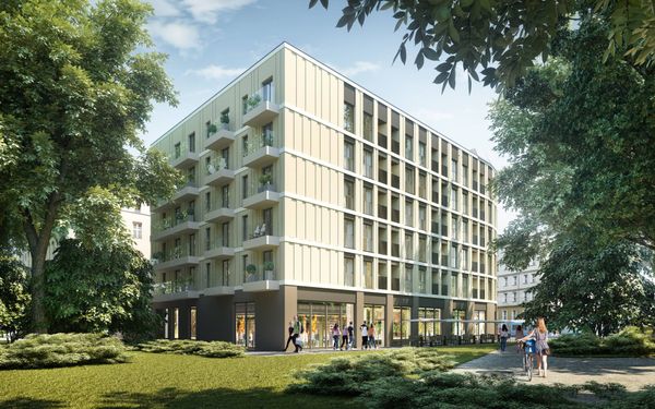 Rzut Budynek usługowo-mieszkalny, ul. Stawowa - Komercyjne lokal na sprzedaż, Wrocław, Stare Miasto